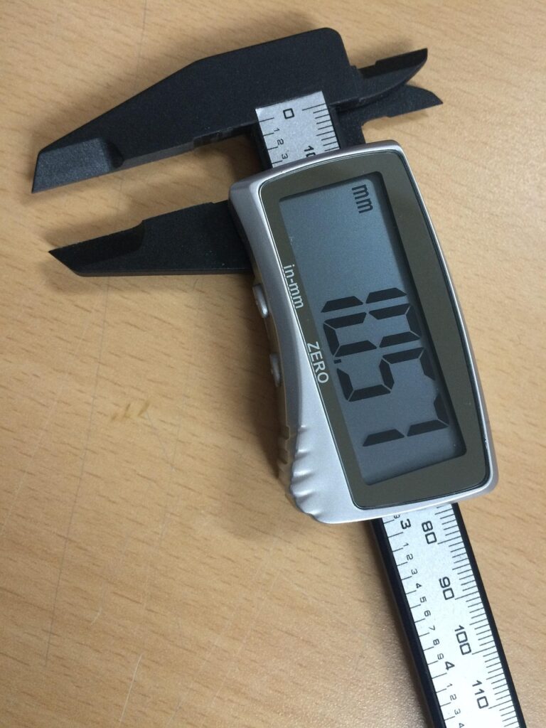 Digital inspection caliper