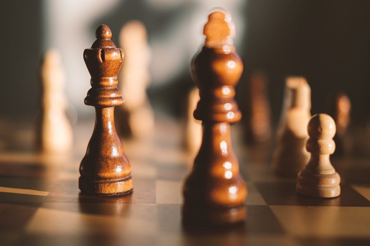 Strategy Wood Chess Pieces