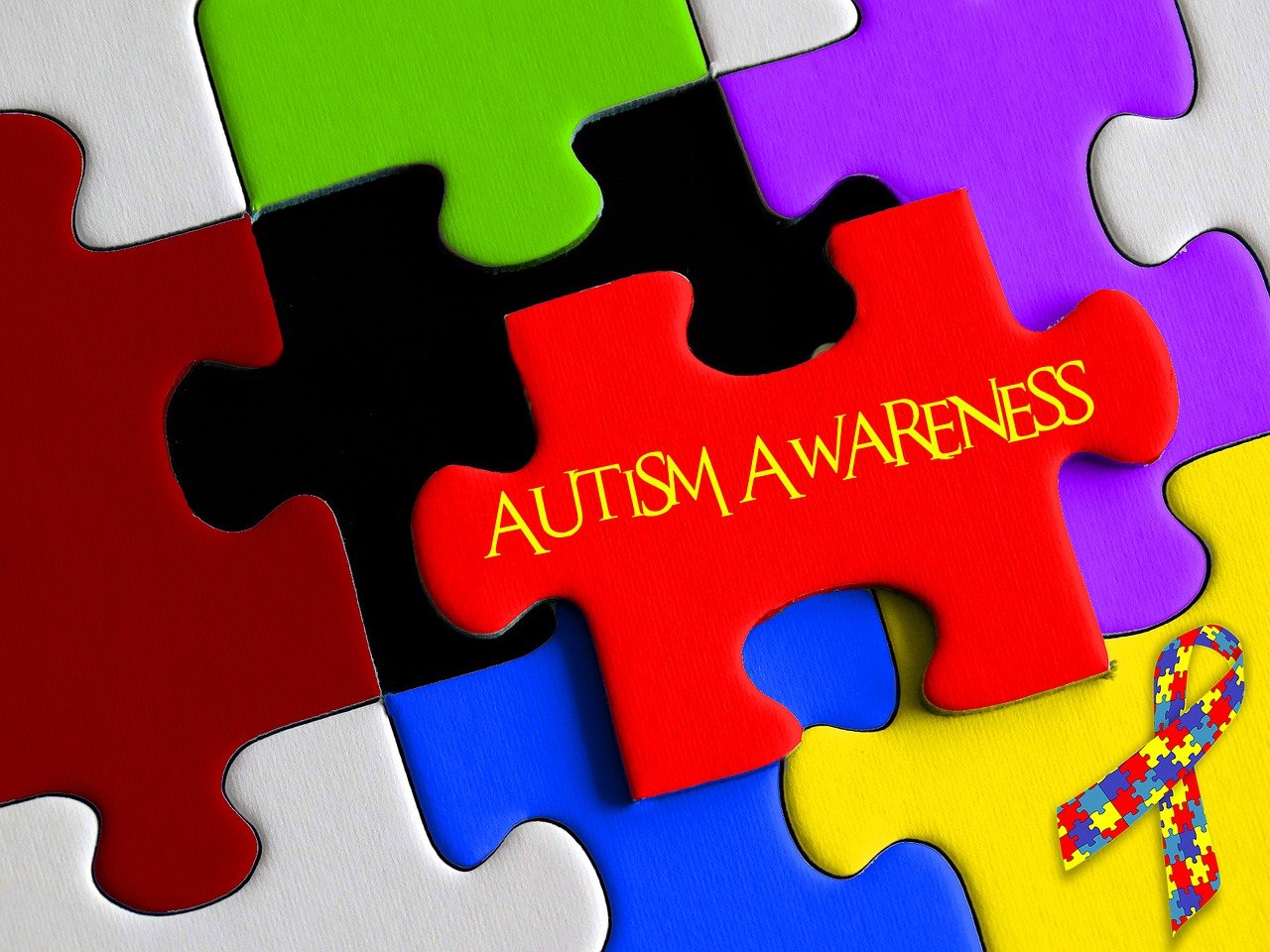 Autism awareness puzzle