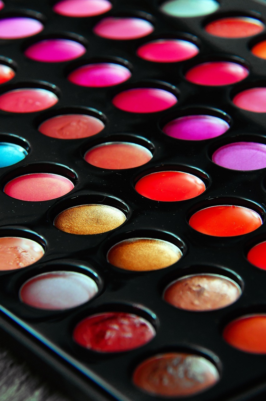 colorful array of FDA-regulated cosmetics