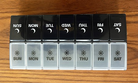 A better pill organizer