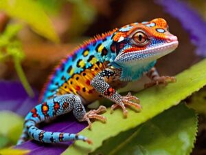 Colorful gecko