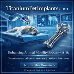 Titanium Pet Implants domain for sale