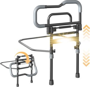 Bed Rails for Elderly Adults Safety, Foldable Bed Assist Rails for Seniors