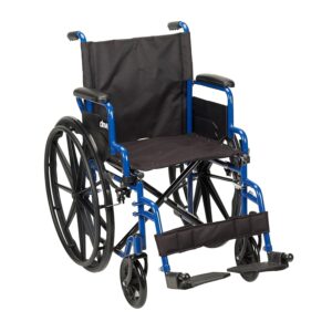 Drive Medical Blue Streak Lightweight Wheelchair