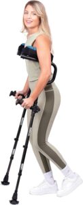 Ergobaum Dual Ergonomic Underarm Crutches