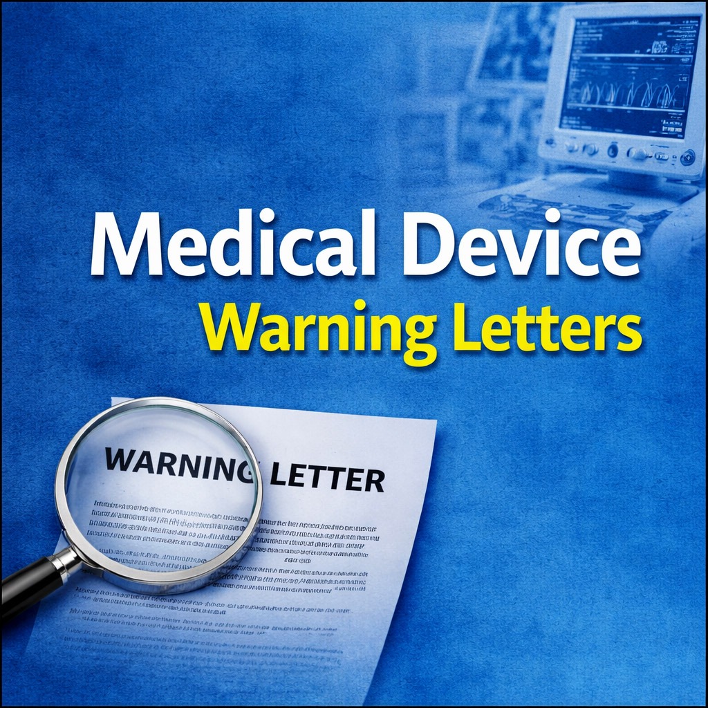 Medical Device Warning Letters