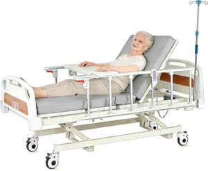 Premium Medical Hospital Beds, 4 Function Full Electric Hospital Bed for Home Use