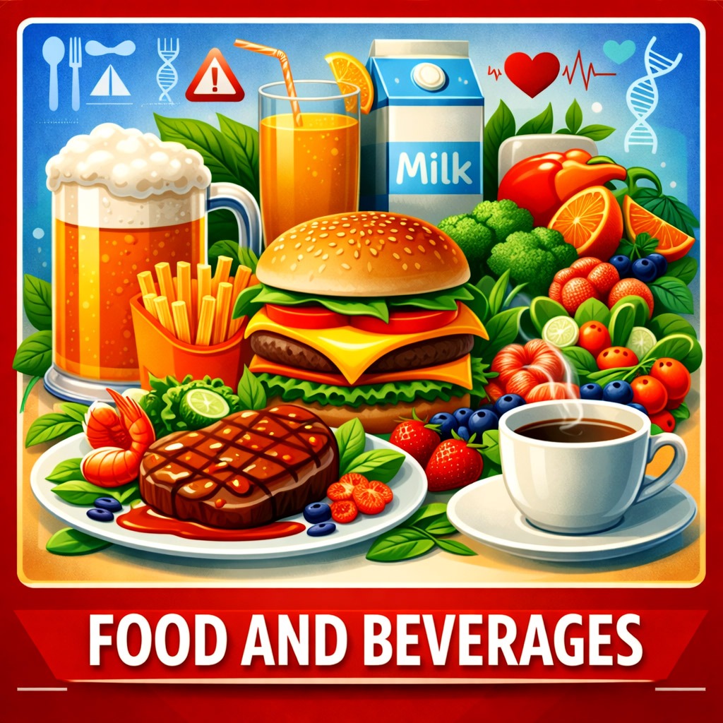 Food and Beverages tile