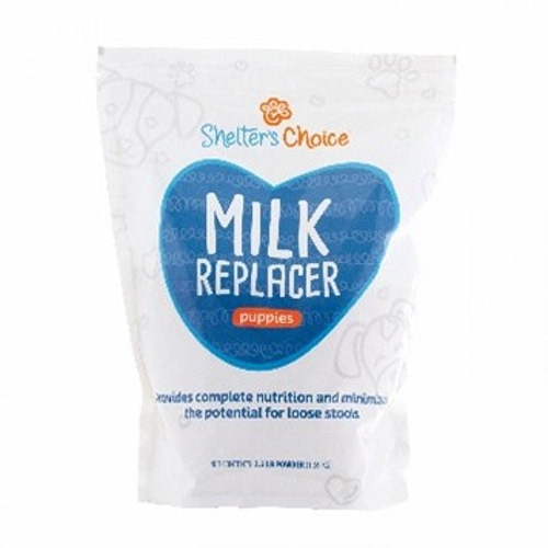 Milk replacer 1 Quest cat food package back
